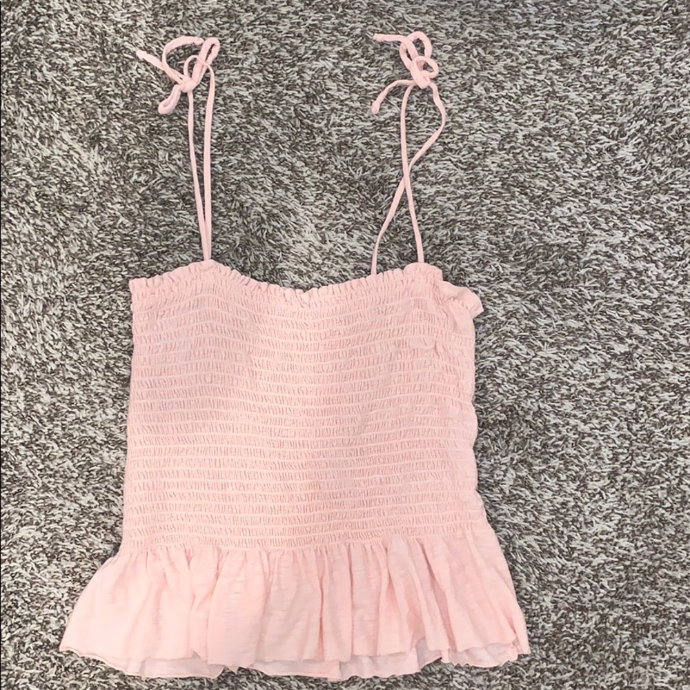 Never worn pink tank top